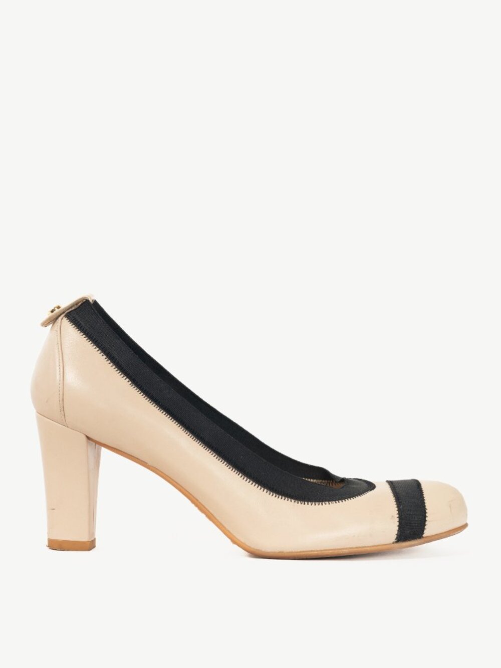 Stuart Weitzman Easily Pan Nappa Leather Elastic Pumps